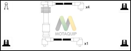 MOTAQUIP Augstsprieguma vadu komplekts LDRL1797