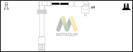 MOTAQUIP Комплект проводов зажигания LDRL389