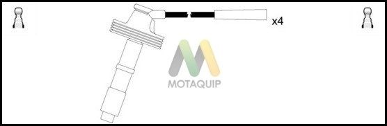 MOTAQUIP Augstsprieguma vadu komplekts LDRL496