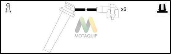 MOTAQUIP Комплект проводов зажигания LDRL581
