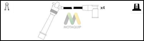 MOTAQUIP Augstsprieguma vadu komplekts LDRL699