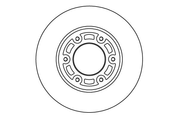 MOTAQUIP Тормозной диск LVBD1072Z