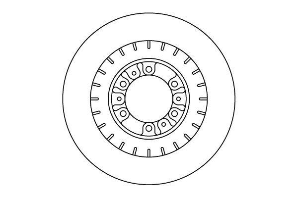 MOTAQUIP Тормозной диск LVBD1119Z