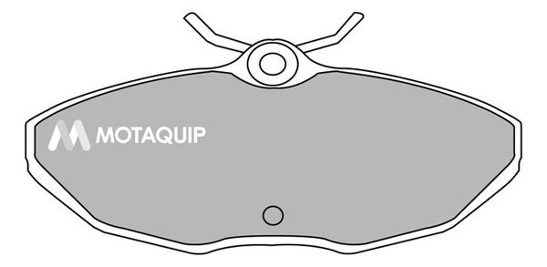 MOTAQUIP Комплект тормозных колодок, дисковый тормоз LVXL1000