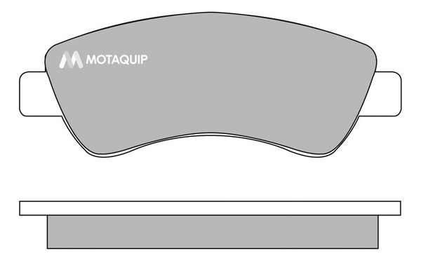 MOTAQUIP Bremžu uzliku kompl., Disku bremzes LVXL1006