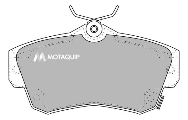 MOTAQUIP Комплект тормозных колодок, дисковый тормоз LVXL1019