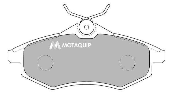 MOTAQUIP Комплект тормозных колодок, дисковый тормоз LVXL1032