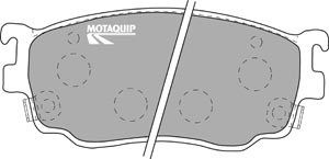 MOTAQUIP Комплект тормозных колодок, дисковый тормоз LVXL1068