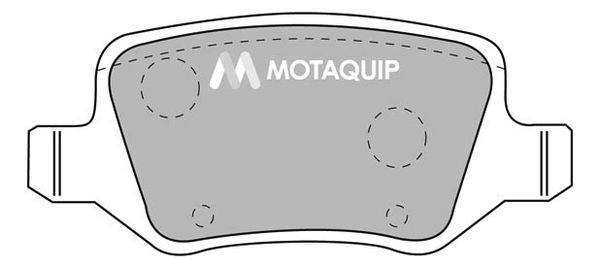 MOTAQUIP Комплект тормозных колодок, дисковый тормоз LVXL1077