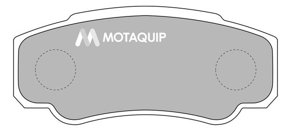 MOTAQUIP Комплект тормозных колодок, дисковый тормоз LVXL1089