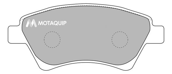 MOTAQUIP Bremžu uzliku kompl., Disku bremzes LVXL1096