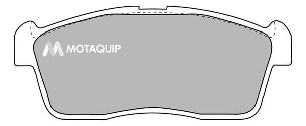MOTAQUIP Комплект тормозных колодок, дисковый тормоз LVXL1101