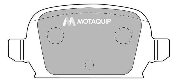 MOTAQUIP Комплект тормозных колодок, дисковый тормоз LVXL1114