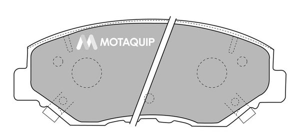 MOTAQUIP Комплект тормозных колодок, дисковый тормоз LVXL1150
