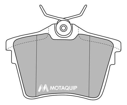 MOTAQUIP Комплект тормозных колодок, дисковый тормоз LVXL1163
