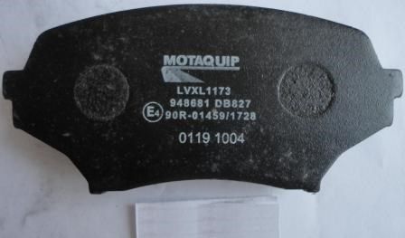 MOTAQUIP Комплект тормозных колодок, дисковый тормоз LVXL1173