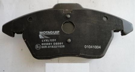 MOTAQUIP Комплект тормозных колодок, дисковый тормоз LVXL1231