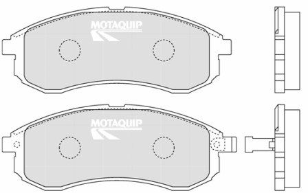 MOTAQUIP Комплект тормозных колодок, дисковый тормоз LVXL1241