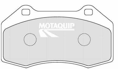 MOTAQUIP Комплект тормозных колодок, дисковый тормоз LVXL1274