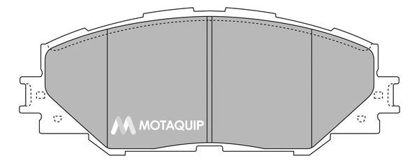 MOTAQUIP Комплект тормозных колодок, дисковый тормоз LVXL1306
