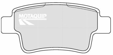 MOTAQUIP Комплект тормозных колодок, дисковый тормоз LVXL1309
