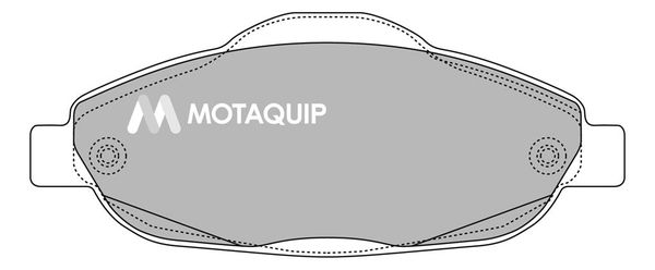 MOTAQUIP Комплект тормозных колодок, дисковый тормоз LVXL1333