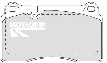 MOTAQUIP Комплект тормозных колодок, дисковый тормоз LVXL1334
