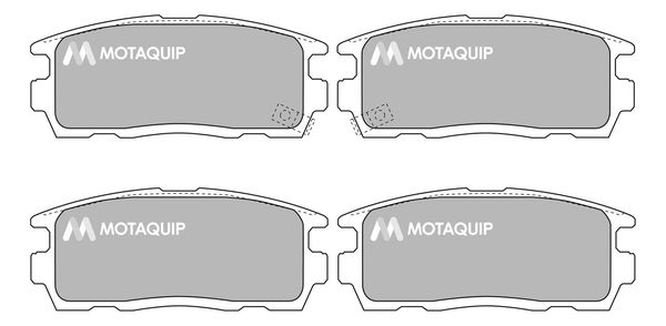 MOTAQUIP Комплект тормозных колодок, дисковый тормоз LVXL1346