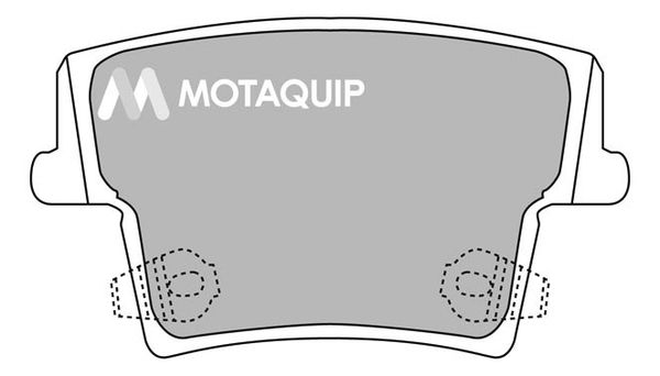 MOTAQUIP Комплект тормозных колодок, дисковый тормоз LVXL1348