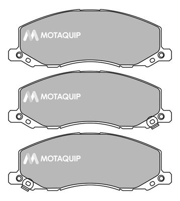 MOTAQUIP Комплект тормозных колодок, дисковый тормоз LVXL1407