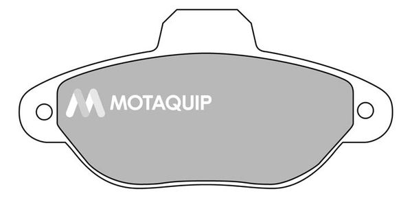 MOTAQUIP Комплект тормозных колодок, дисковый тормоз LVXL1409