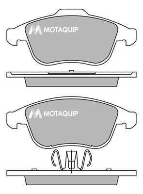 MOTAQUIP Комплект тормозных колодок, дисковый тормоз LVXL1419