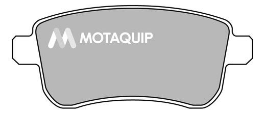 MOTAQUIP Bremžu uzliku kompl., Disku bremzes LVXL1428