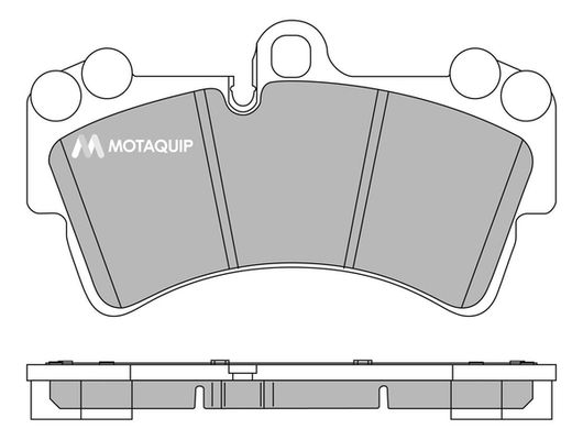 MOTAQUIP Комплект тормозных колодок, дисковый тормоз LVXL1429