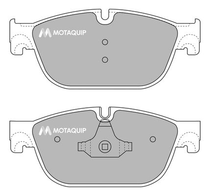 MOTAQUIP Комплект тормозных колодок, дисковый тормоз LVXL1642