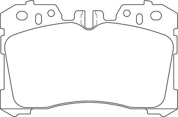 MOTAQUIP Комплект тормозных колодок, дисковый тормоз LVXL1648