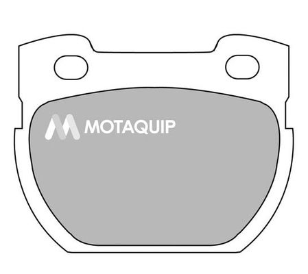 MOTAQUIP Комплект тормозных колодок, дисковый тормоз LVXL166