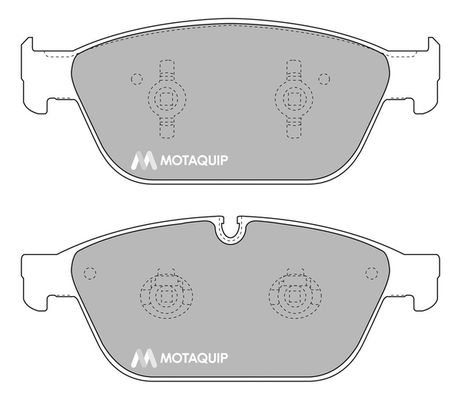 MOTAQUIP Комплект тормозных колодок, дисковый тормоз LVXL1708