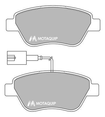 MOTAQUIP Комплект тормозных колодок, дисковый тормоз LVXL1714
