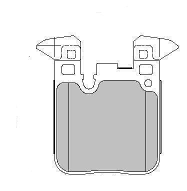 MOTAQUIP Комплект тормозных колодок, дисковый тормоз LVXL1732