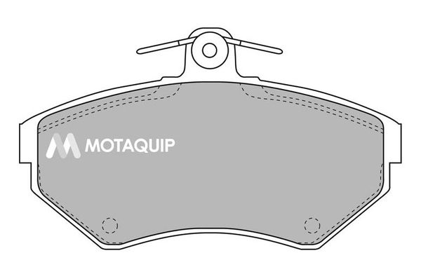 MOTAQUIP Комплект тормозных колодок, дисковый тормоз LVXL208
