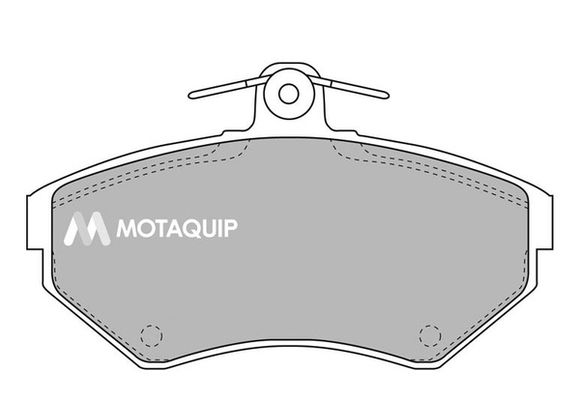 MOTAQUIP Bremžu uzliku kompl., Disku bremzes LVXL215