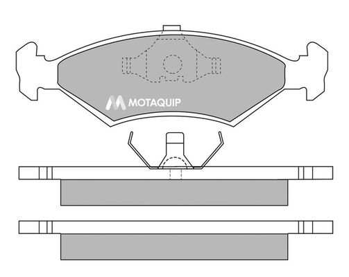 MOTAQUIP Комплект тормозных колодок, дисковый тормоз LVXL231