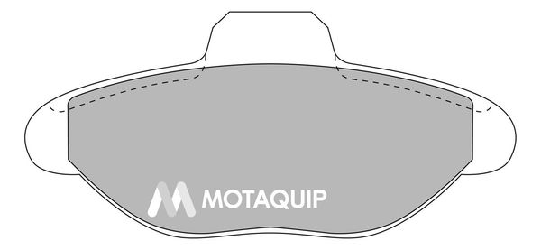 MOTAQUIP Комплект тормозных колодок, дисковый тормоз LVXL262