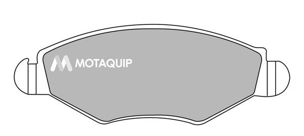 MOTAQUIP Комплект тормозных колодок, дисковый тормоз LVXL276