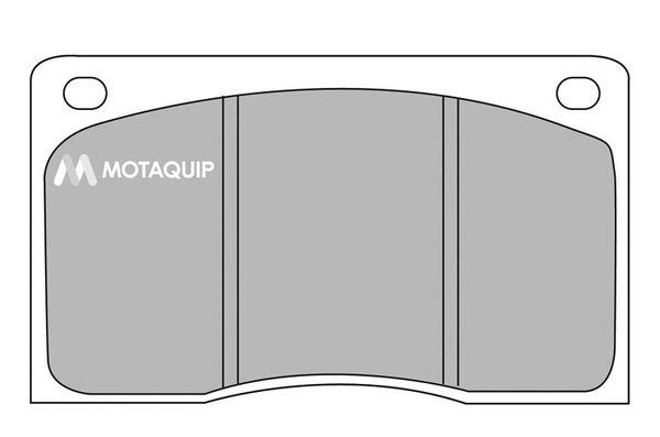 MOTAQUIP Комплект тормозных колодок, дисковый тормоз LVXL337