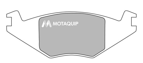 MOTAQUIP Bremžu uzliku kompl., Disku bremzes LVXL350