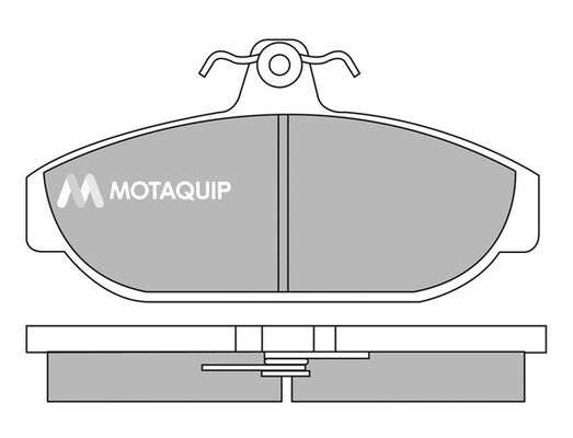MOTAQUIP Комплект тормозных колодок, дисковый тормоз LVXL369
