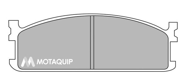 MOTAQUIP Комплект тормозных колодок, дисковый тормоз LVXL395
