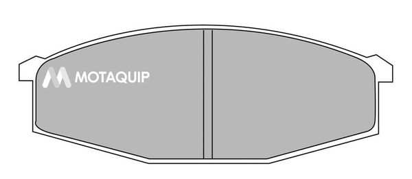 MOTAQUIP Комплект тормозных колодок, дисковый тормоз LVXL417